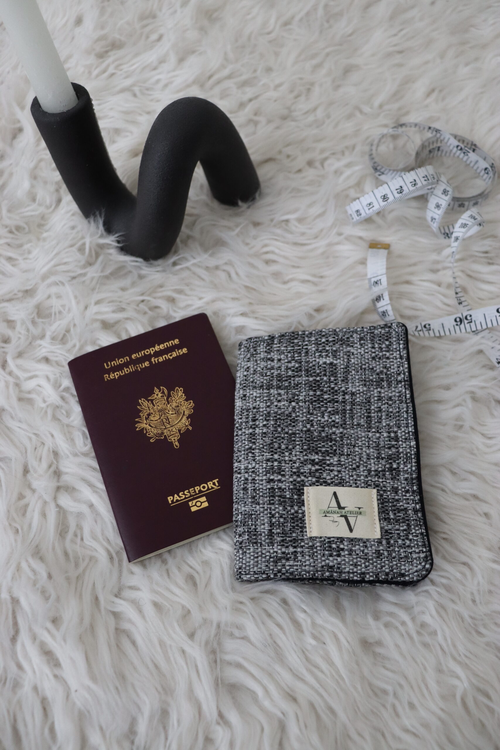 Protège passeport tissus turia