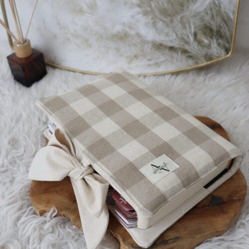 Protège Coran avec liens à nouer « Sahra »