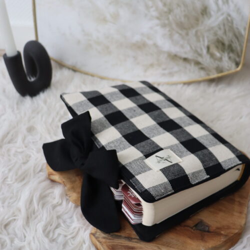 Protège Coran avec liens à nouer « Parisienne »