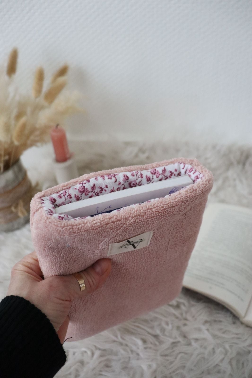 Housse de livre « Sakina » format poche