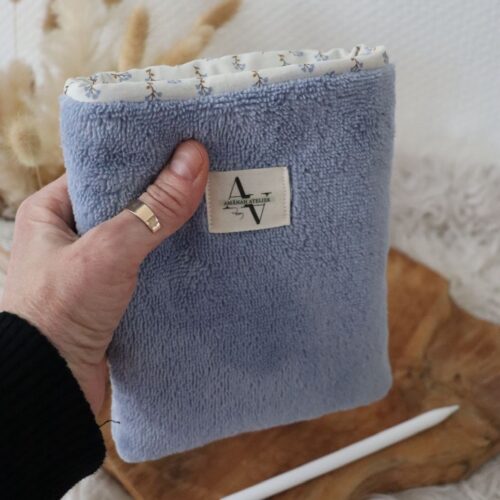 Housse de livre / liseuse « Azur »