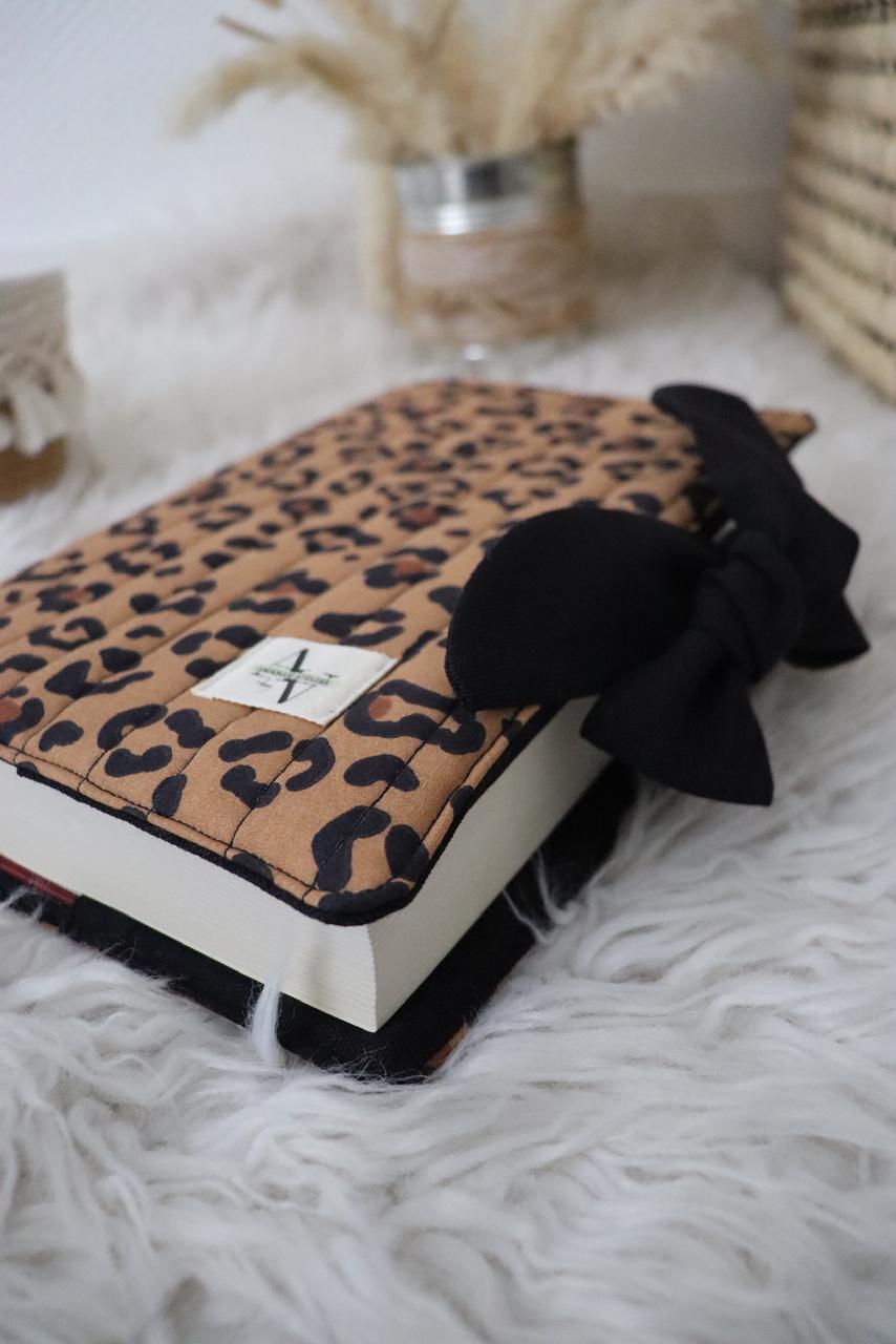Protège Coran avec liens à nouer « Léopard » – Image 3
